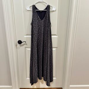 Saint + Sofia Maxi Dress Animal Print Sleeveless 8 Coastal Euro Summer
